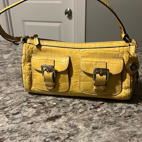 Dooney & Bourke Handbags - Dooney & Bourke Yellow Satchel